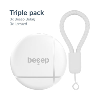 Beeep BeTag – Smart Tracker Apple Find My 3er Pack - NooMii
