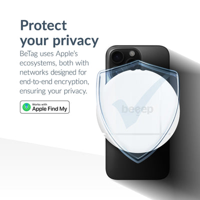Beeep BeTag – Smart Tracker Apple Find My 3er Pack - NooMii
