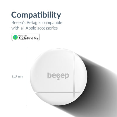 Beeep BeTag – Smart Tracker Apple Find My 3er Pack - NooMii