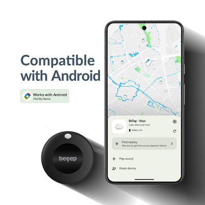 Beeep BeTag – Smart Tracker für Android Google Find My Device - NooMii