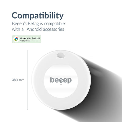 Beeep BeTag – Smart Tracker Google Find My Device 3er Pack - NooMii