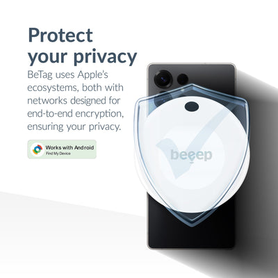 Beeep BeTag – Smart Tracker Google Find My Device 3er Pack - NooMii