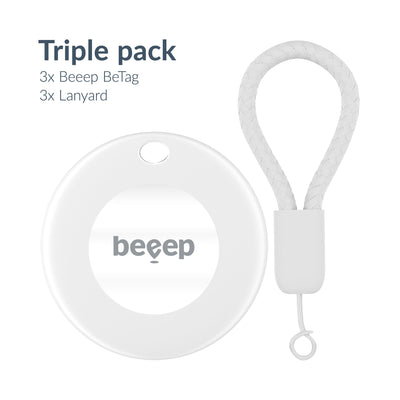 Beeep BeTag – Smart Tracker Google Find My Device 3er Pack - NooMii