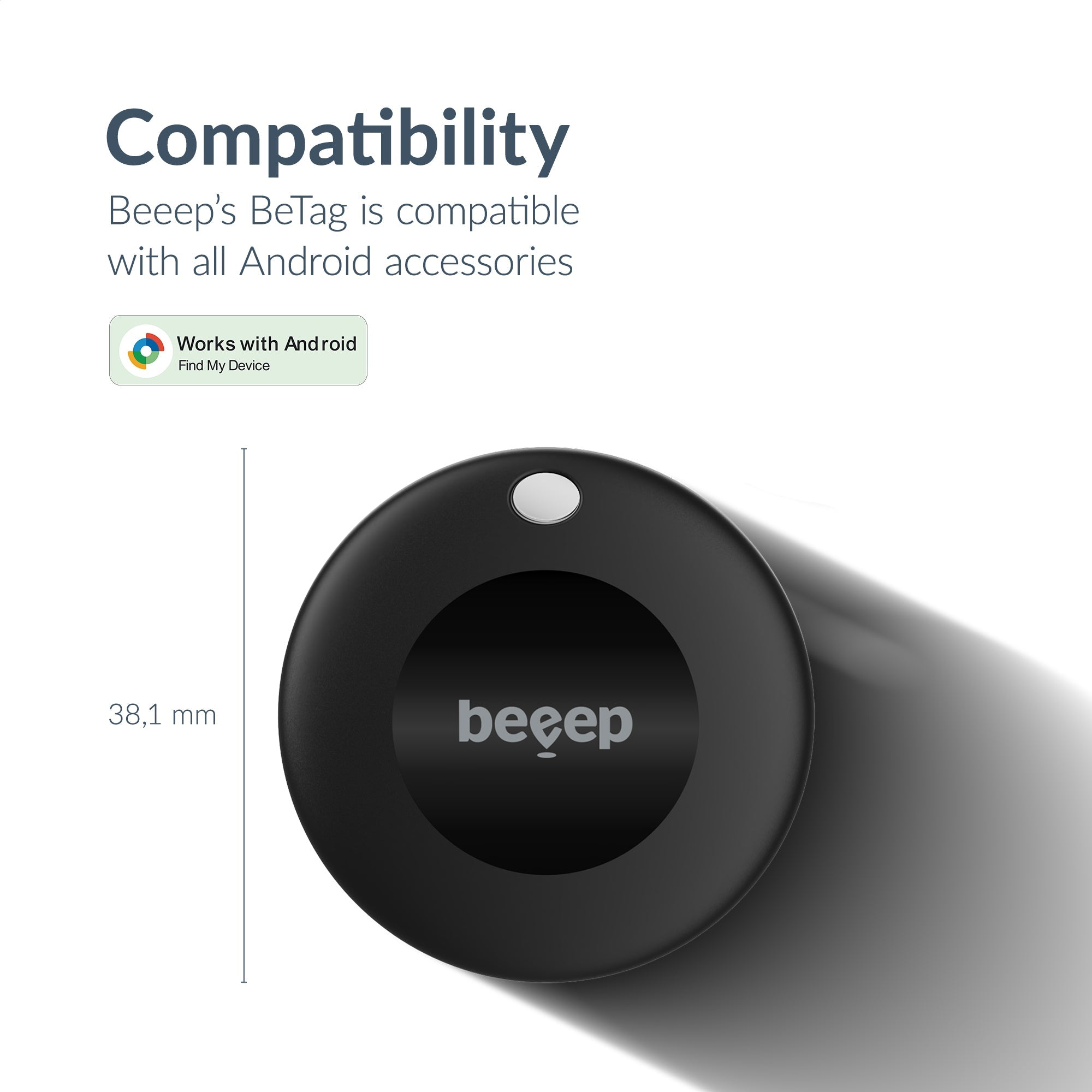 Beeep BeTag – Smart Tracker Google Find My Device 3er Pack - NooMii