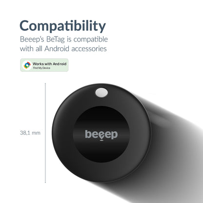Beeep BeTag – Smart Tracker Google Find My Device 3er Pack - NooMii