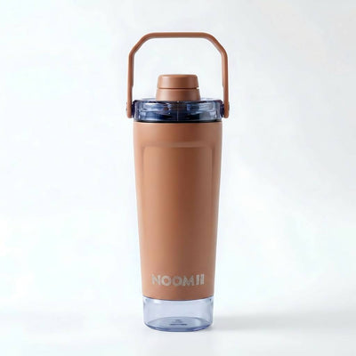 NooMii ProShake 600 – Edelstahl Thermo-Shaker mit Pulverfach (600 ml)