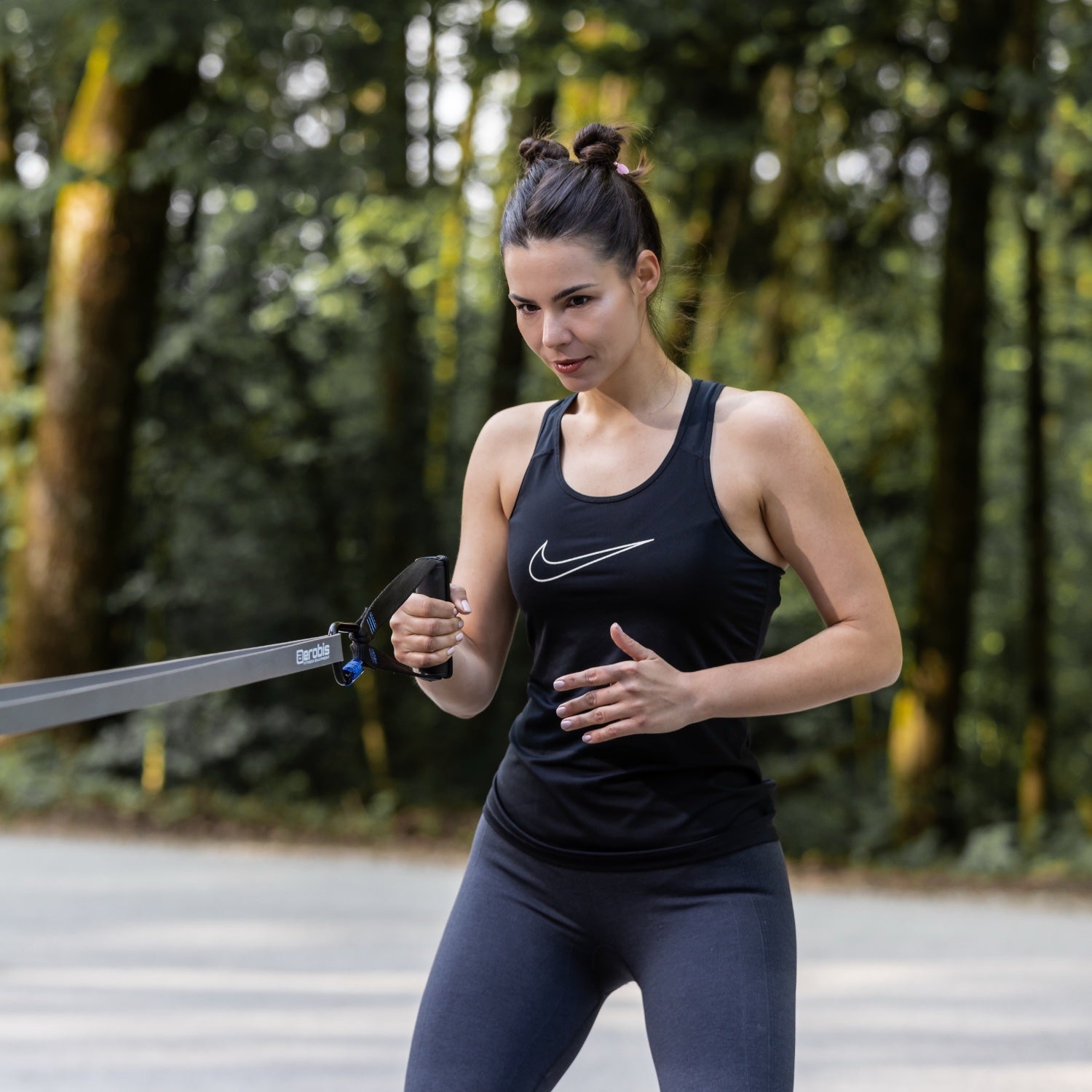 Carabiner XL with twist - lock - aerobis fitness - NooMii