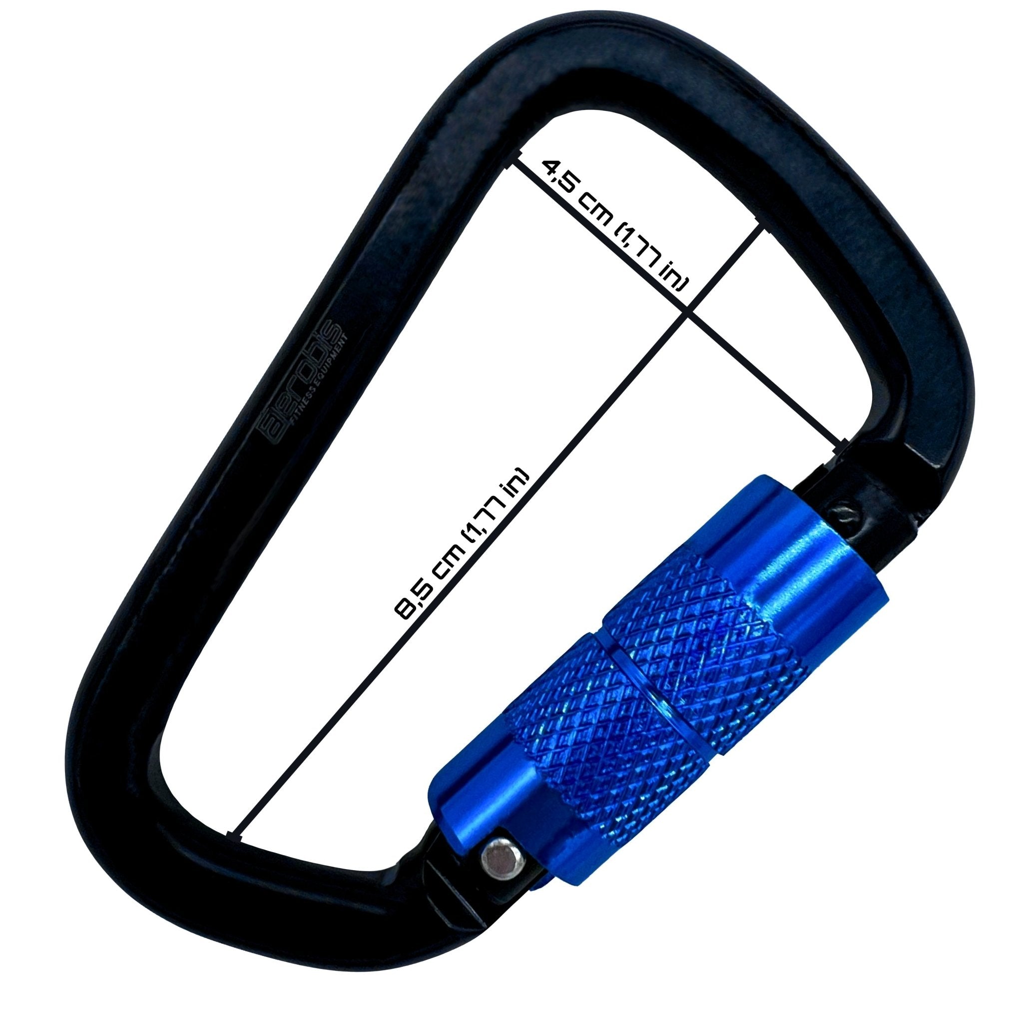 Carabiner XL with twist - lock - aerobis fitness - NooMii