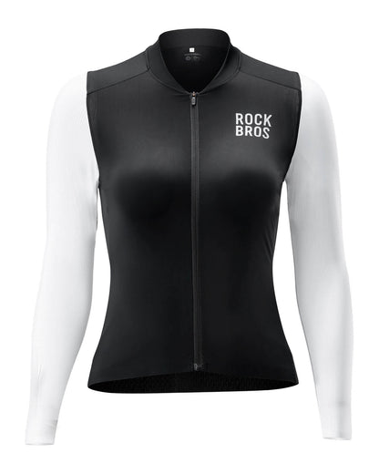 Damen Langarm - Radtrikot Fahrrad Jersey für MTB & Rennrad - Fahrradtrikot ROCKBROS - EU - NooMii