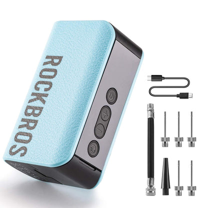 Elektrische Ballpumpe Luftpumpe 4 Ersatznadeln - Fahrrad Luftpumpen ROCKBROS - EU - NooMii