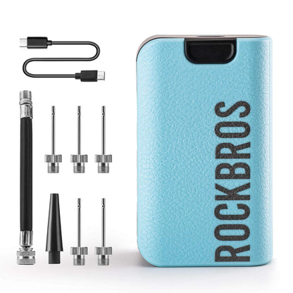Elektrische Ballpumpe Luftpumpe 4 Ersatznadeln - Fahrrad Luftpumpen ROCKBROS - EU - NooMii