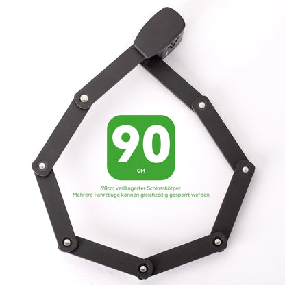 Fahrrad Fingerabdruck Faltschloss USB - Aufladung - Fahrradschloss ROCKBROS - EU - NooMii