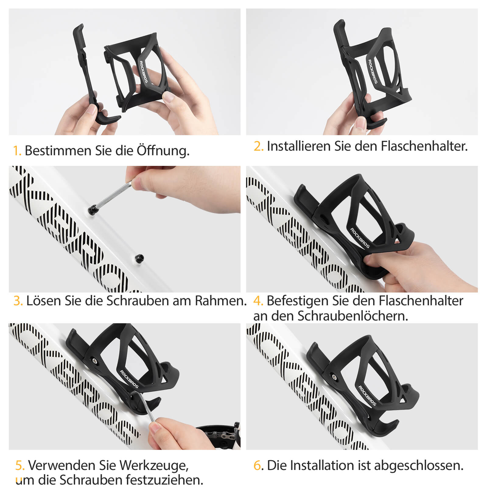 Fahrrad Flaschenhalter Wasserbecherhalter Fahrradzubehör - Fahrrad Flaschenhalter ROCKBROS - EU - NooMii