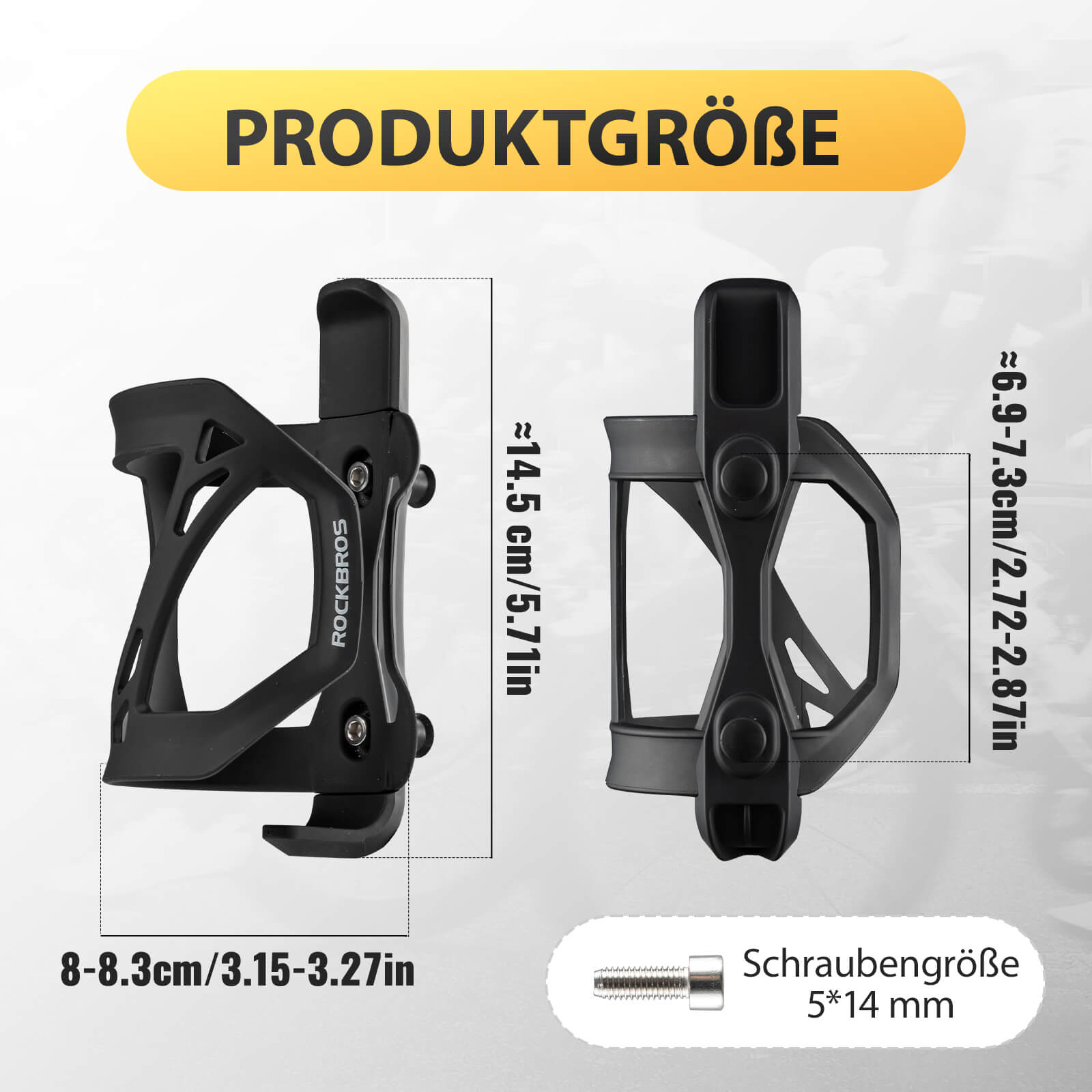 Fahrrad Flaschenhalter Wasserbecherhalter Fahrradzubehör - Fahrrad Flaschenhalter ROCKBROS - EU - NooMii