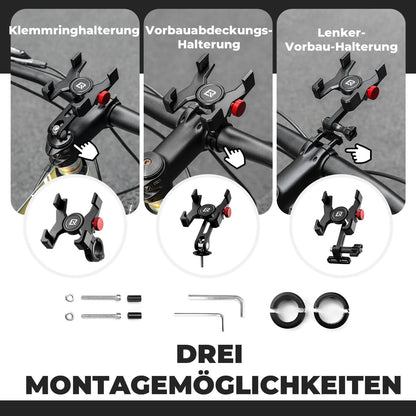 Fahrrad Handyhalterung 180° Drehbar für Handy 4.7~7.09" - Fahrrad Handyhalterung ROCKBROS - EU - NooMii