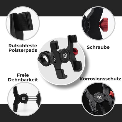 Fahrrad Handyhalterung 180° Drehbar für Handy 4.7~7.09" - Fahrrad Handyhalterung ROCKBROS - EU - NooMii