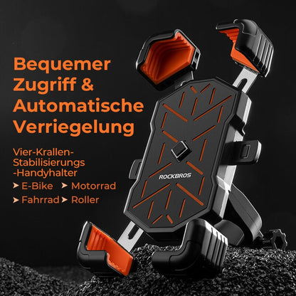 Fahrrad Handyhalterung 360° Drehbar für 4,5 - 7,2 Zoll - Fahrrad Handyhalterung ROCKBROS - EU - NooMii