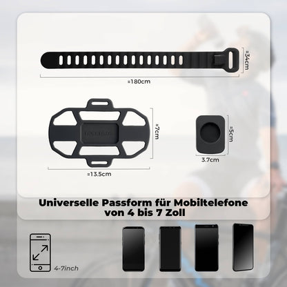 Fahrrad Handyhalterung Stoßdämpfend Kratzfest für 4" - 7" Handy - Fahrrad Handyhalterung ROCKBROS - EU - NooMii