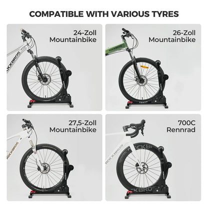 Fahrrad - Klappständer mit Doppelstreben aus Karbonstahl - Fahrradständer ROCKBROS - EU - NooMii