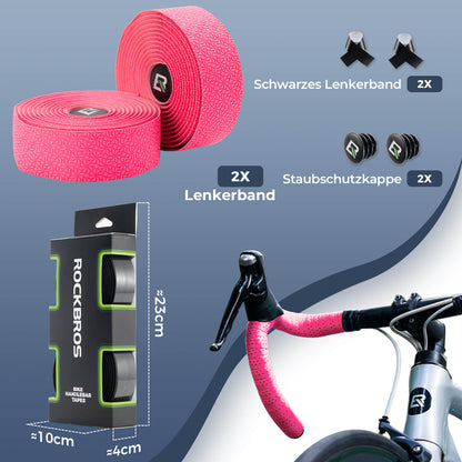 Fahrrad Lenkerband Griffband Lang 220cm für MTB Rennrad Vier Farben - Lenkerband ROCKBROS - EU - NooMii