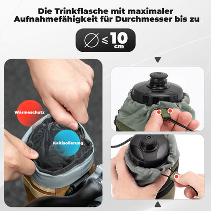 Fahrrad Lenkertasche 1.2L für Trinkflaschen Ø10 cm - Fahrradtaschen ROCKBROS - EU - NooMii