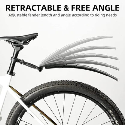 Fahrrad Schutzblech Set Vorne/Hinten Verstellbar - Fahrrad Schutzblech ROCKBROS - EU - NooMii