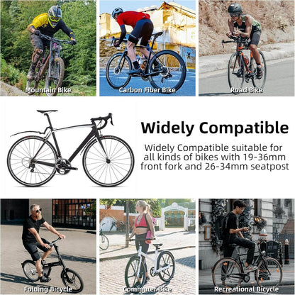 Fahrrad Schutzblech Set Vorne/Hinten Verstellbar - Fahrrad Schutzblech ROCKBROS - EU - NooMii