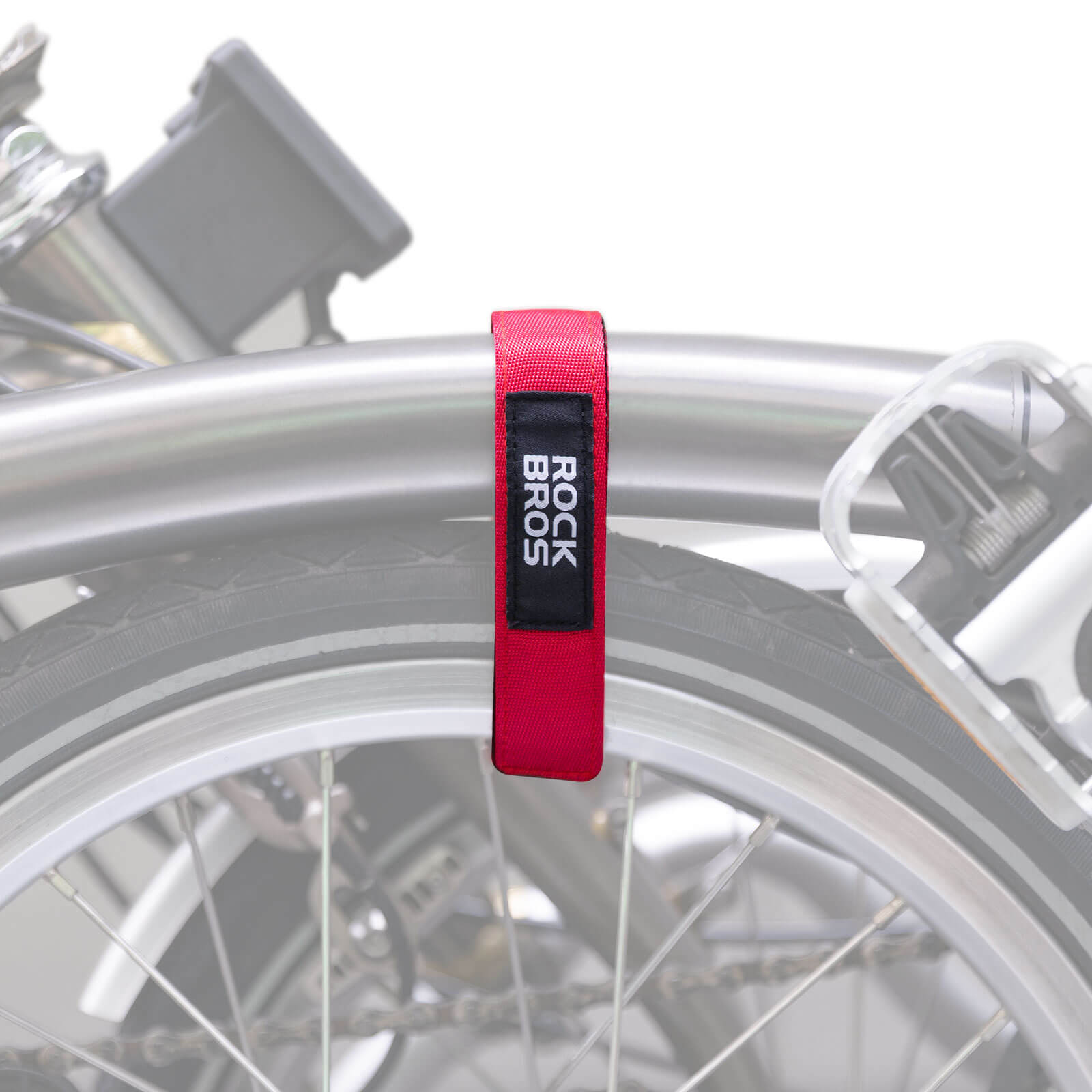 Fahrrad - Stabilisator - Gurte Hosenband für Brompton Fahrrad - Reflektorbänder ROCKBROS - EU - NooMii