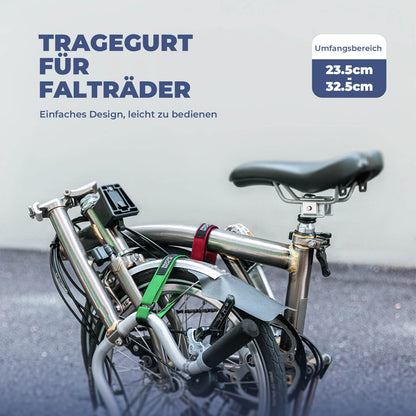 Fahrrad - Stabilisator - Gurte Hosenband für Brompton Fahrrad - Reflektorbänder ROCKBROS - EU - NooMii