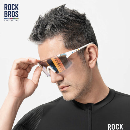 Fahrradbrille Drei - Gläser Konfigurationssystem - BOUNDLESS Serie - Fahrradbrille ROCKBROS - EU - NooMii