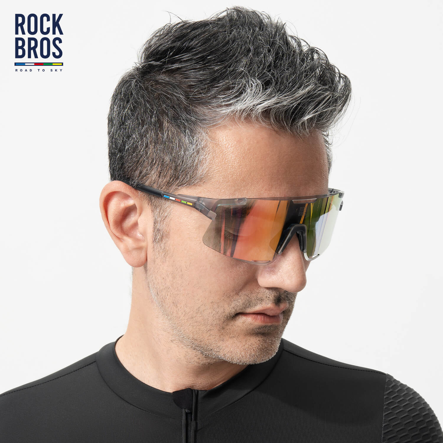 Fahrradbrille Drei - Gläser Konfigurationssystem - BOUNDLESS Serie - Fahrradbrille ROCKBROS - EU - NooMii