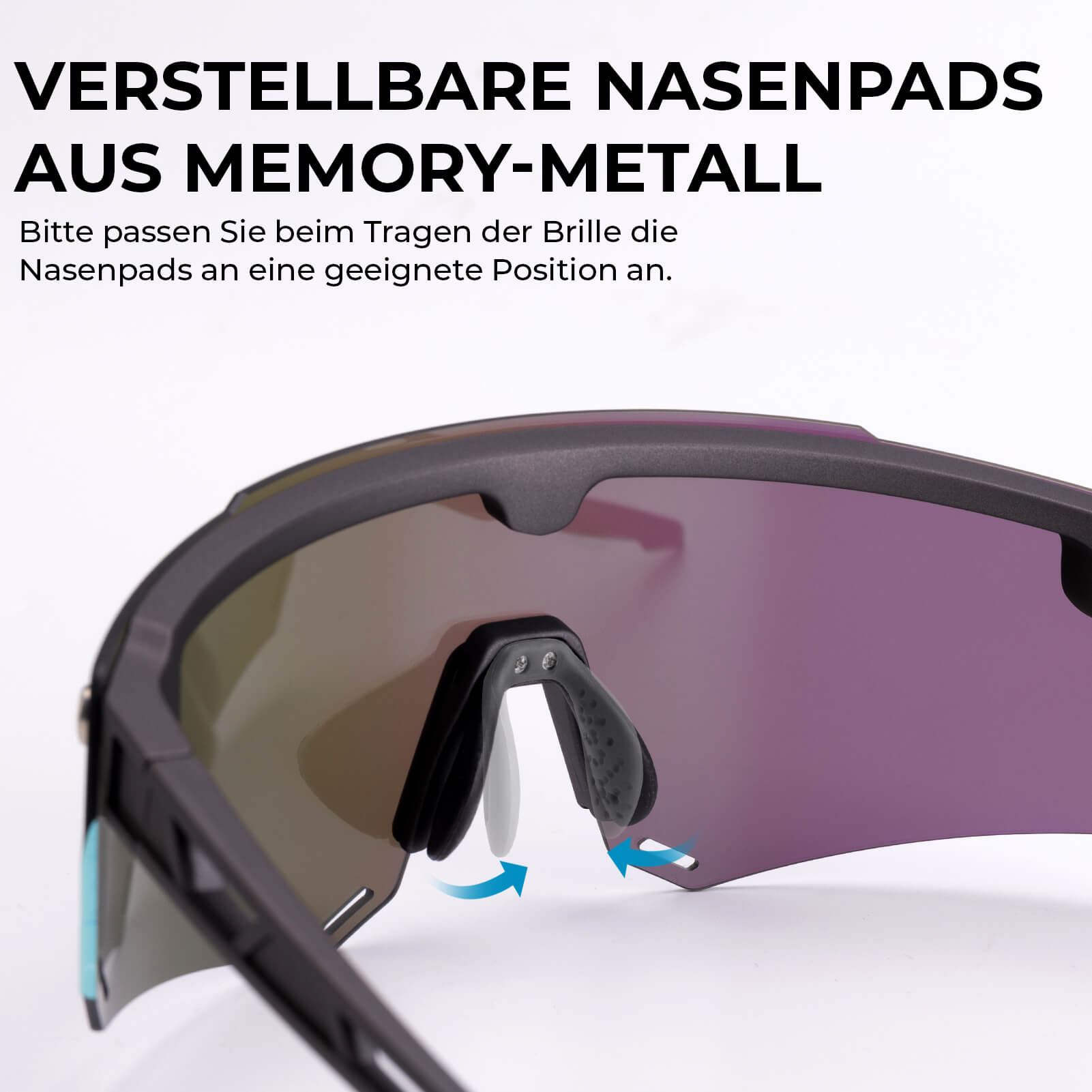 Fahrradbrille Polarisiert Magnetische Haftung Herren/Damen - Fahrradbrille ROCKBROS - EU - NooMii