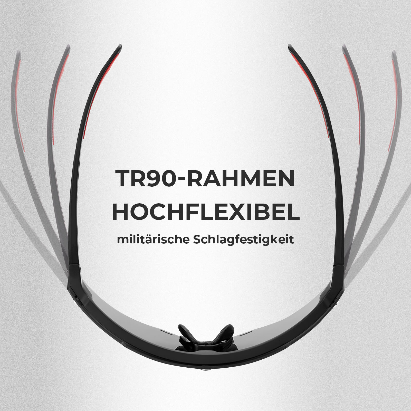 Fahrradbrille Polarisiert Magnetische Haftung Herren/Damen - Fahrradbrille ROCKBROS - EU - NooMii