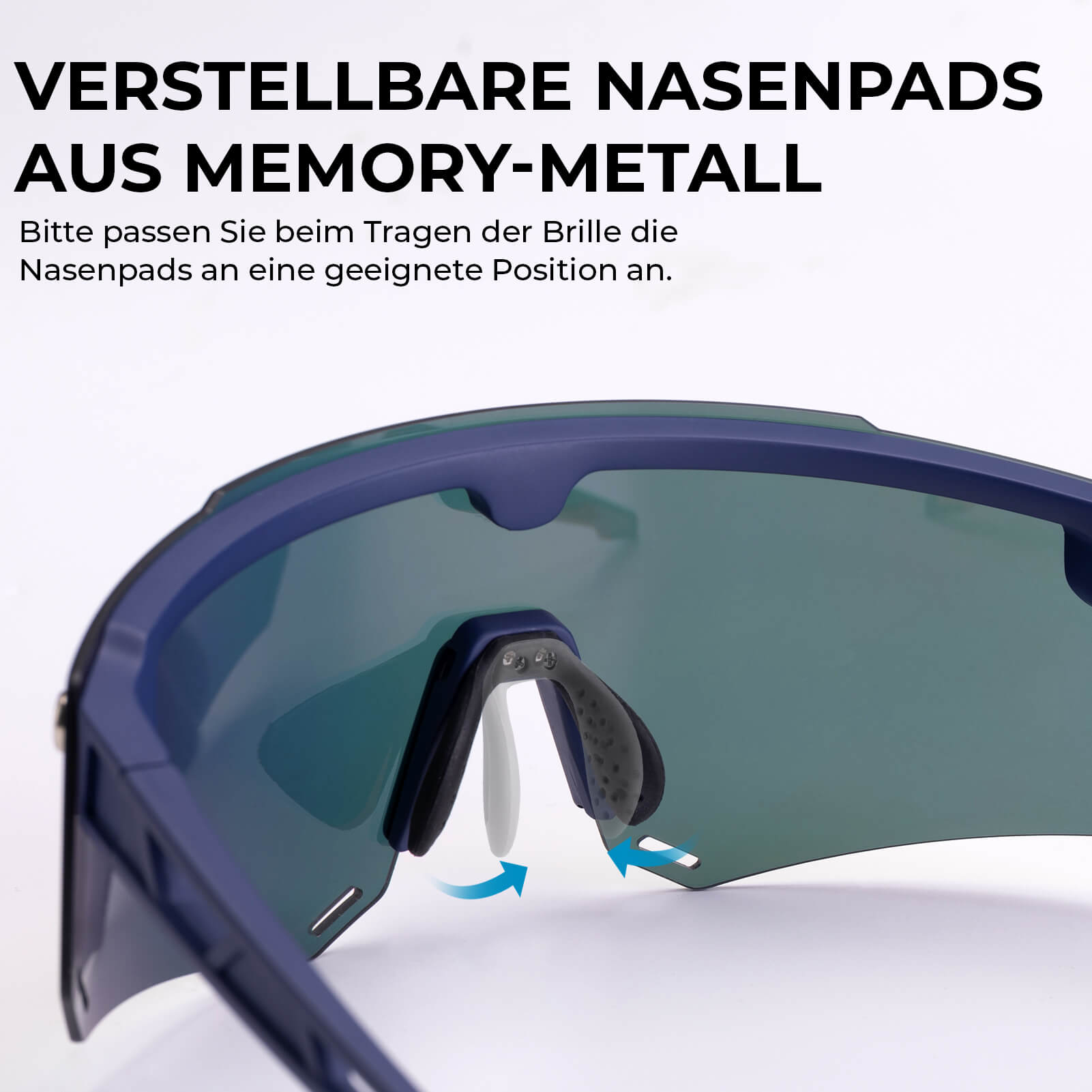 Fahrradbrille Polarisiert Magnetische Haftung Herren/Damen - Fahrradbrille ROCKBROS - EU - NooMii