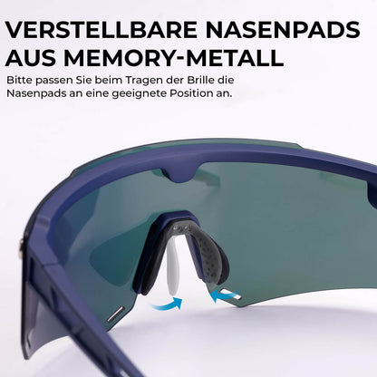 Fahrradbrille Polarisiert Magnetische Haftung Herren/Damen - Fahrradbrille ROCKBROS - EU - NooMii