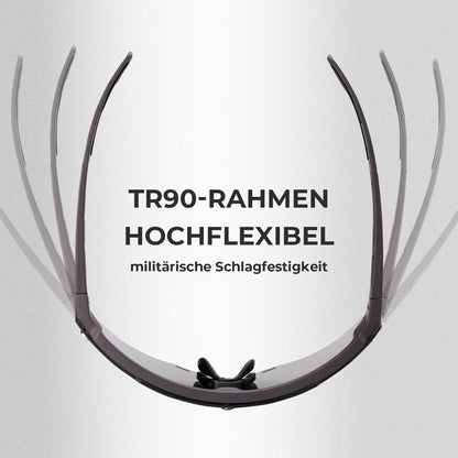 Fahrradbrille Polarisiert Magnetische Haftung Herren/Damen - Fahrradbrille ROCKBROS - EU - NooMii
