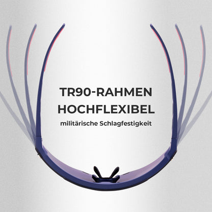 Fahrradbrille Polarisiert Magnetische Haftung Herren/Damen - Fahrradbrille ROCKBROS - EU - NooMii