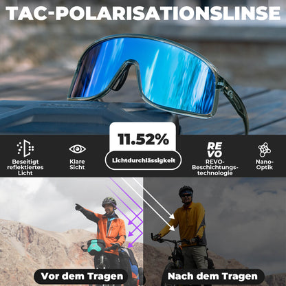 Fahrradbrille Polarisiert Sonnenbrille UV400 - Schutz – SHOWDOW Serie - Fahrradbrille ROCKBROS - EU - NooMii