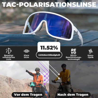 Fahrradbrille Polarisiert Sonnenbrille UV400 - Schutz – SHOWDOW Serie - Fahrradbrille ROCKBROS - EU - NooMii