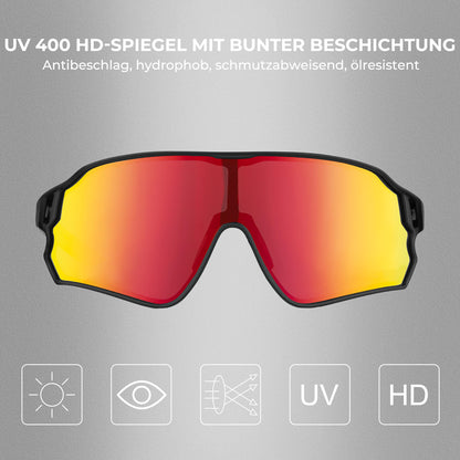 Fahrradbrille Polarisiert UV400 Schutz Ultraleicht - Fahrradbrille ROCKBROS - EU - NooMii