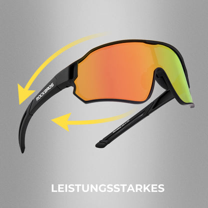 Fahrradbrille Polarisiert UV400 Schutz Ultraleicht - Fahrradbrille ROCKBROS - EU - NooMii