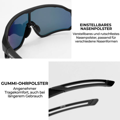 Fahrradbrille Polarisiert UV400 Schutz Ultraleicht - Fahrradbrille ROCKBROS - EU - NooMii