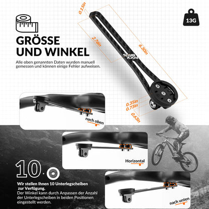 Fahrradcomputer Halterung Lenkerhalterung für Garmin/Wahoo/Bryton/Giant - Fahrrad Handyhalterung ROCKBROS - EU - NooMii