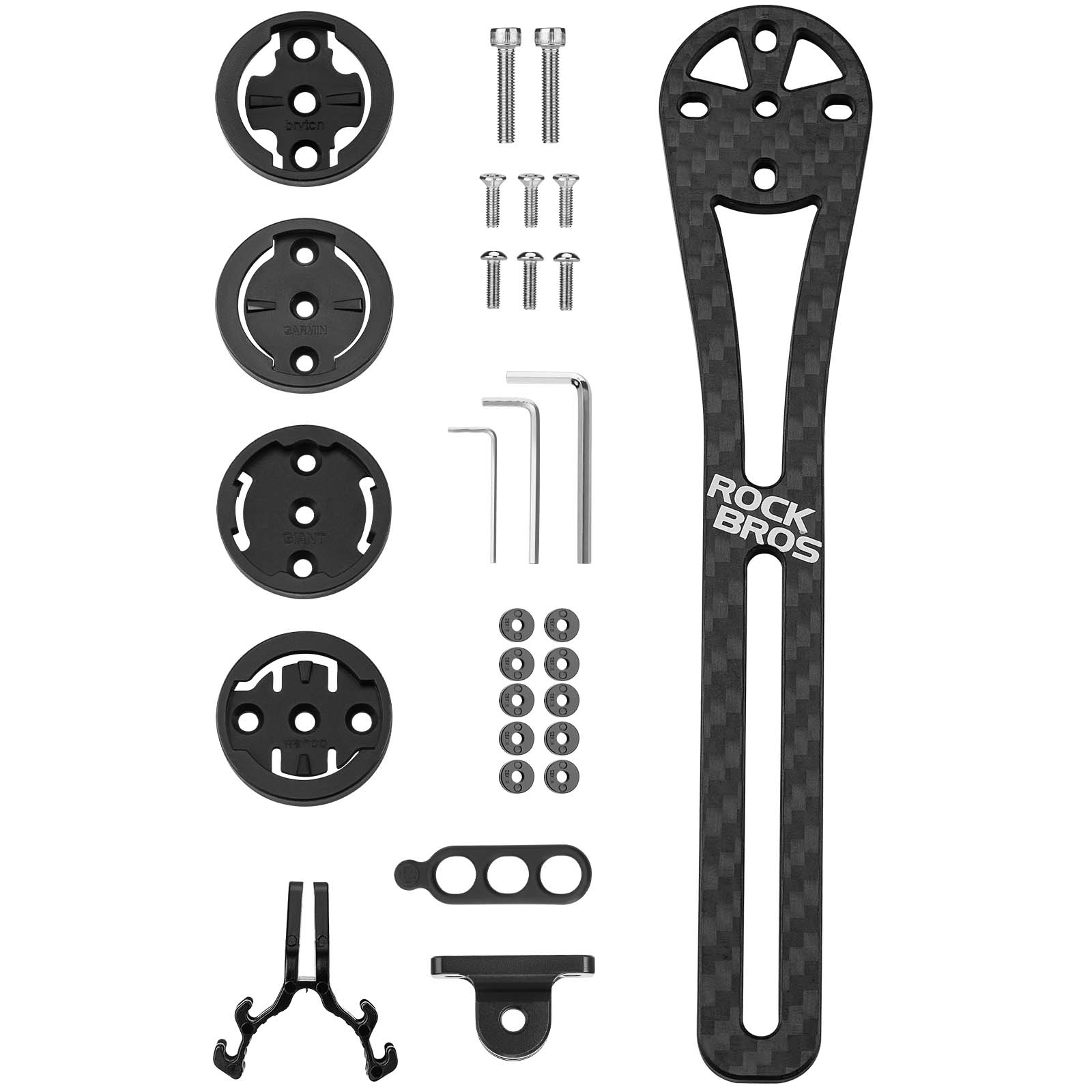 Fahrradcomputer Halterung Lenkerhalterung für Garmin/Wahoo/Bryton/Giant - Fahrrad Handyhalterung ROCKBROS - EU - NooMii