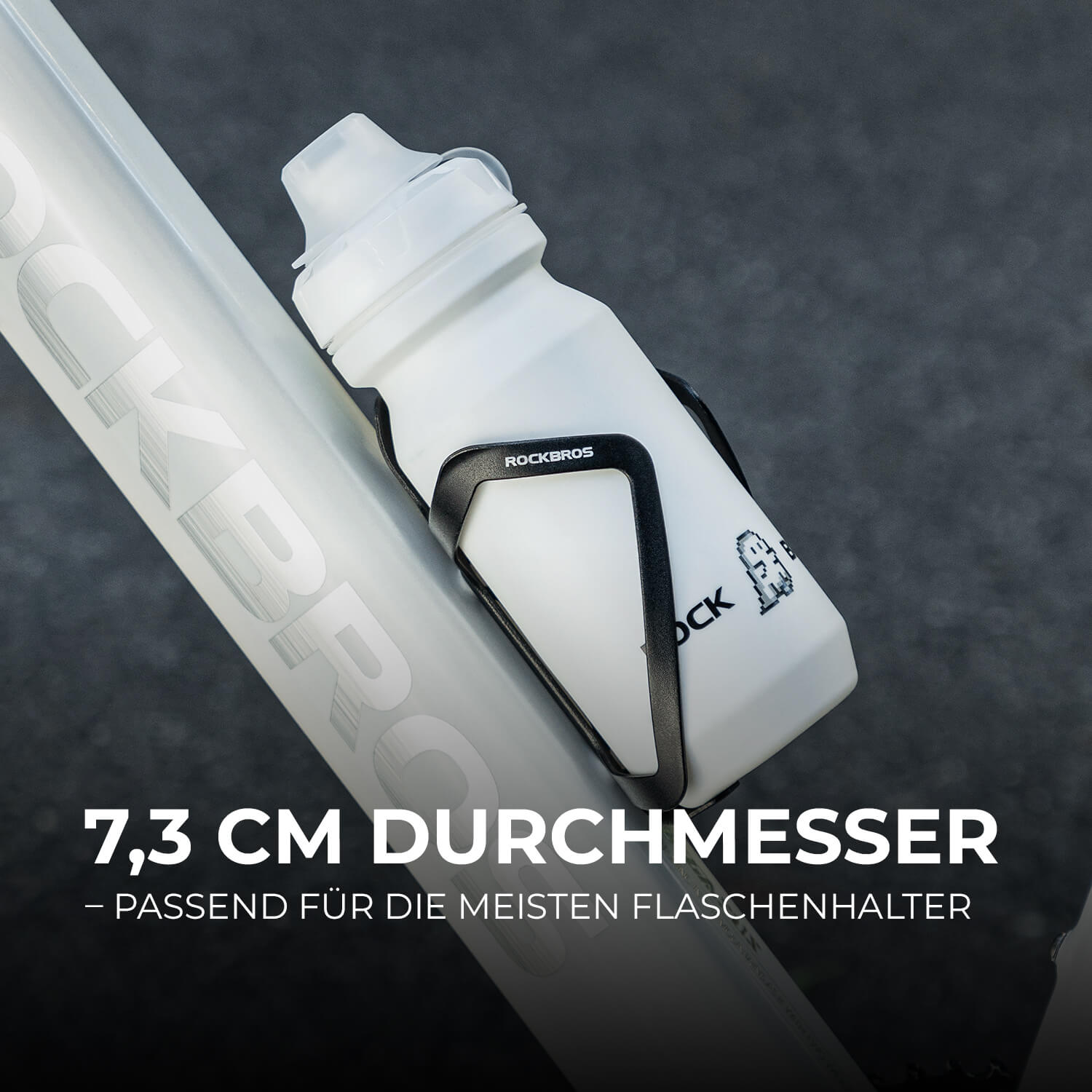 Fahrradflasche mit auslaufsicherem Pull - Top - Verschluss 600/750ml - Fahrradflasche ROCKBROS - EU - NooMii