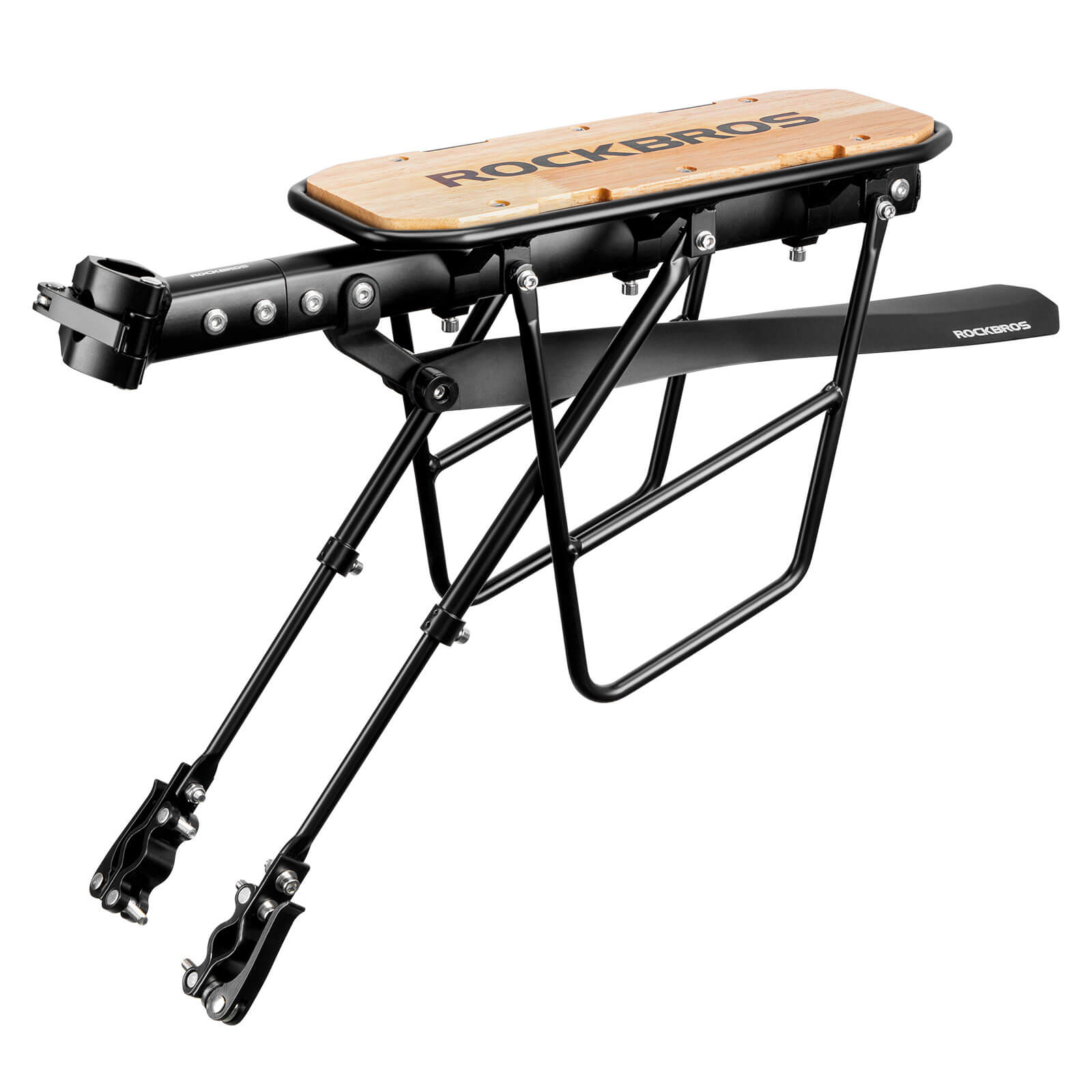 Fahrradgepäckträger mit Schutzblech Montage ohne Bohren 26 - 29 Zoll - Fahrradgepäckträger ROCKBROS - EU - NooMii