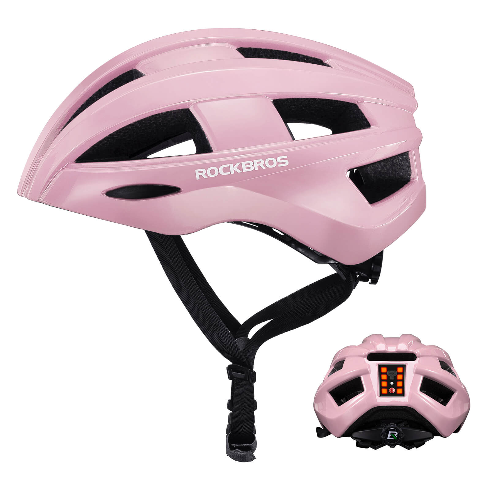 Fahrradhelm mit Rücklicht 55 - 60cm - Fahrradhelme ROCKBROS - EU - NooMii