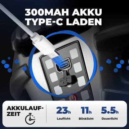 Fahrradhelm mit Rücklicht 55 - 61cm - Fahrradhelme ROCKBROS - EU - NooMii