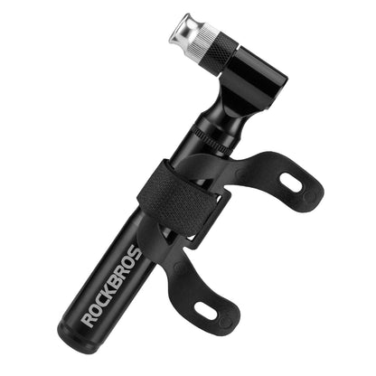 Fahrradpumpe 130PSI Tragbar mit Halterung Presta & Schrader Ventile - Fahrrad Luftpumpen ROCKBROS - EU - NooMii