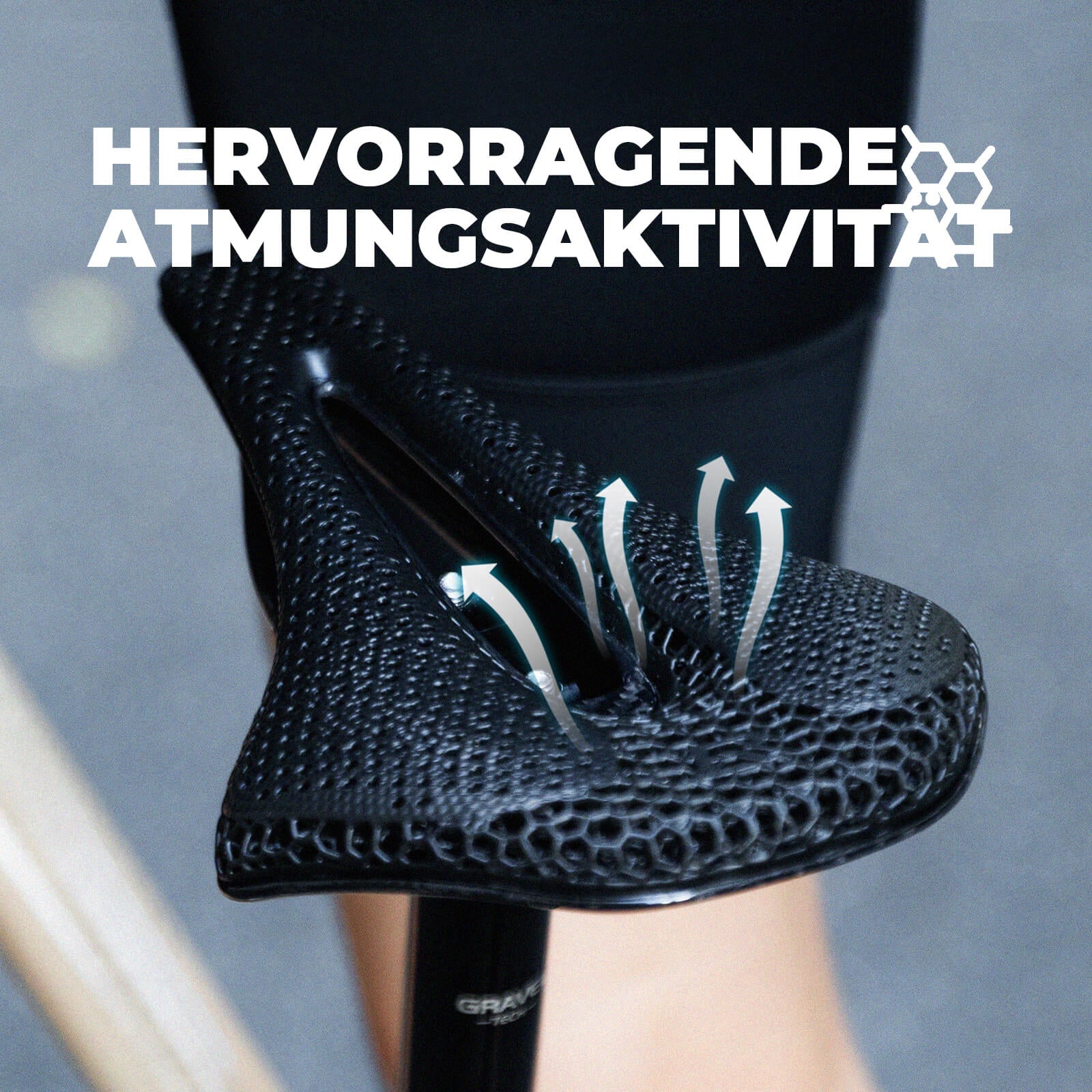 Fahrradsattel 3D - gedruckter Ergonomisch - Fahrradsattel ROCKBROS - EU - NooMii